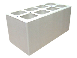 Aparente Canto 9x9x19 Branco